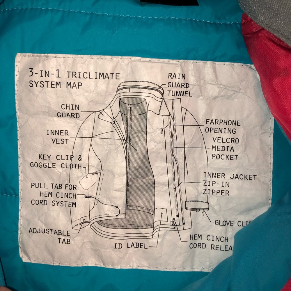 TNF Girls Vestamatic Triclimate Jacket - Picture 5 of 8